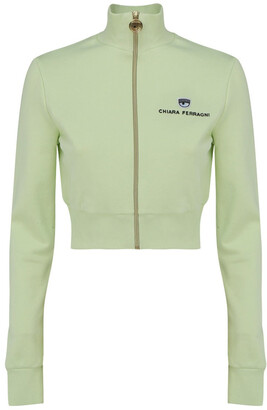 cropped athletic jacket