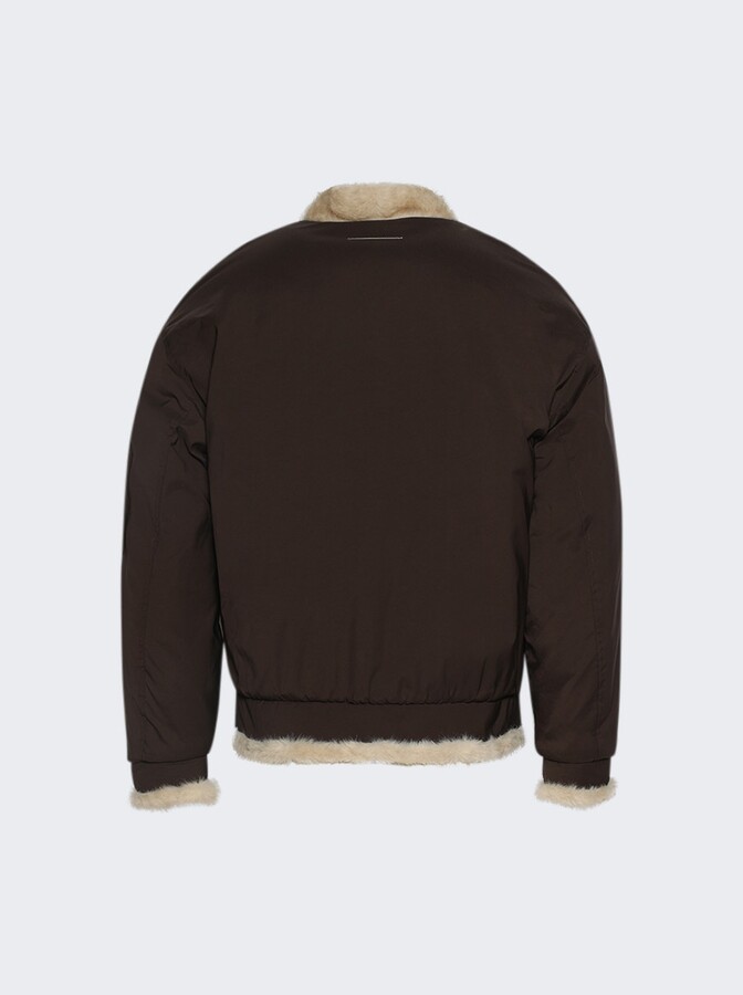 MM6 MAISON MARGIELA Sports Jacket Brown And Beige