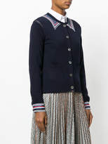 Thumbnail for your product : Thom Browne embroidered cardigan