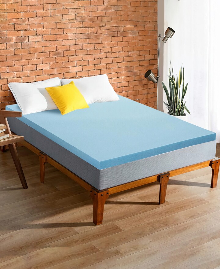 Payton 2" Gel Memory Foam Mattress Topper, Queen
