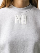Thumbnail for your product : alexanderwang.t Logo Print Sweater