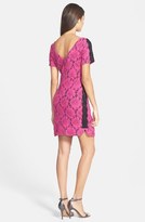 Thumbnail for your product : Plenty by Tracy Reese 'Frankie' Contrast Trim Lace Shift Dress