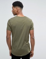 Thumbnail for your product : Esprit Crew Neck T-Shirt with Raw Edges