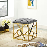 Thumbnail for your product : Modway Intersperse Velvet Ottoman