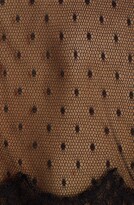 Thumbnail for your product : Dolce & Gabbana Swiss Dot & Lace Trim Cady Dress