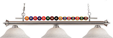 Red Barrel Studio Chapa 3-Light Pool Table Lights Linear Pendant