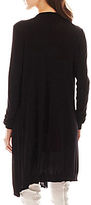 Thumbnail for your product : Nicole Miller nicole by Long-Sleeve Cardigan Sweater