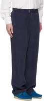 Thumbnail for your product : Our Legacy Blue Cocktail Drape Trousers