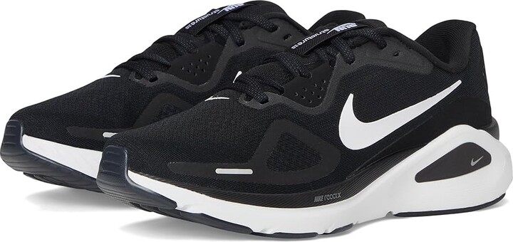 Nike Structure 26 Women's Shoes Black/White/Cool Grey/Metallic Silver : 7.5 B - Medium, Synthetic