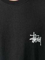 Thumbnail for your product : Stussy logo print short-sleeved T-shirt