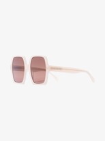 Thumbnail for your product : Karen Wazen Neutral Kaia Oversized Sunglasses