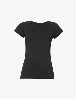 SPANX ACTIVE Look At Me Now woven T-shirt - ShopStyle