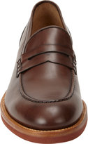 Thumbnail for your product : Barneys New York Apron-Toe Penny Loafers