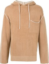 Thumbnail for your product : SONGZIO Signature reversible knitted hoodie