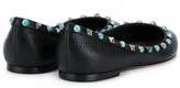 Thumbnail for your product : Valentino Rockstud Rolling ballerinas