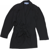 Thumbnail for your product : Thierry Mugler Black Polyester Jacket