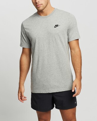 Nike Men's Grey Basic T-Shirts - Sportswear Club Tee - Size 4XL at The  Iconic - ShopStyle