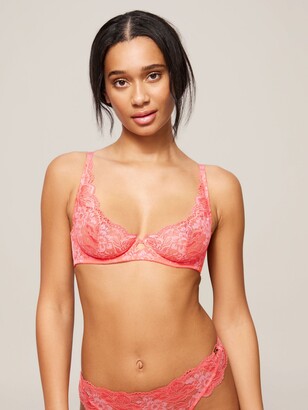 AND/OR Aliyah Non Padded Lace Demi Bra - ShopStyle