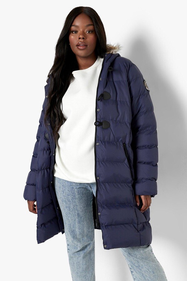 navy puffer coat