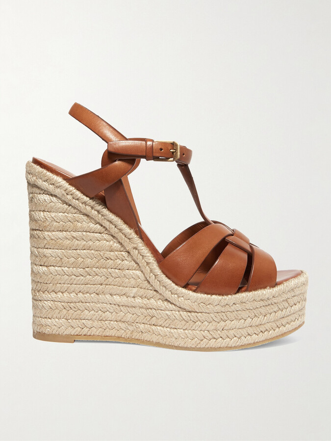 Saint Laurent Paloma Wedge Espadrilles