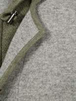 Thumbnail for your product : Cashmirino Double layered hooded cardigan