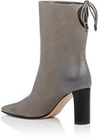 Thumbnail for your product : The Row Women's Back-Tie Leather Ankle Boots