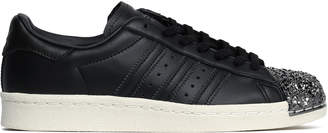 adidas Superstar 80s 3d Embellished Perforated Leather Sneakers