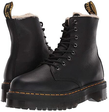 fake leather doc martens
