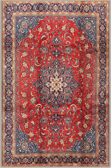 Bungalow Rose Oriental Red Area Rug
