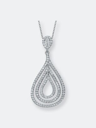 KnSam Women Silver Plate Pendant Necklaces Leave Shape Silver Novelty Necklace 