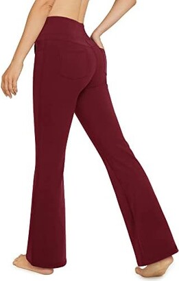 G4Free Bootcut Yoga Pants for Women High Waist Casual Flare Pants with 4  Pockets Petite/Regular/Tall - ShopStyle