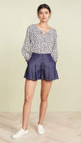 Thumbnail for your product : Moon River Chambray Shorts
