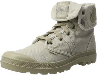 Palladium Mens Pallabrouse Baggy Goat Silver Birch Canvas Boots US