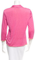 Thumbnail for your product : M Missoni Long Sleeve Polo Top