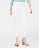 macy's white skinny jeans