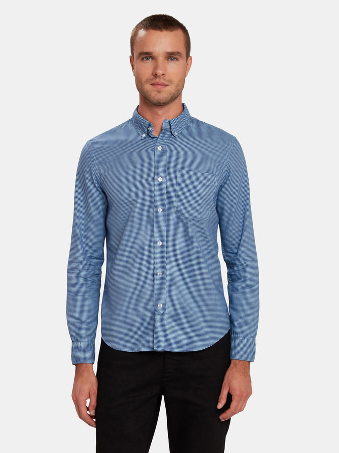 mens denim dress slacks