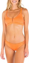 Thumbnail for your product : Hurley Max Solid Moderate Bottoms (Sweet Tangerine) Women's Swimwear