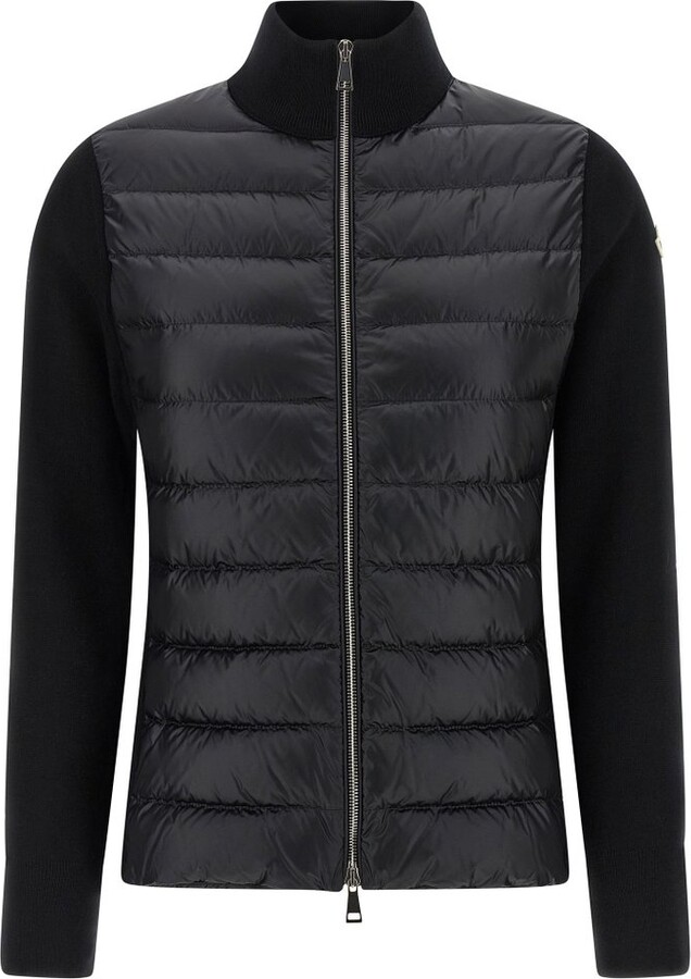 Moncler Padded Zip-Up Cardigan