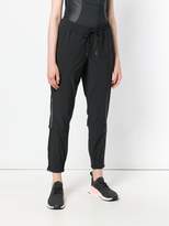 Thumbnail for your product : adidas by Stella McCartney layered cropped joggers