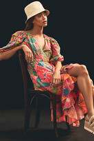 Thumbnail for your product : Farm Rio Macaw Ruffled Wrap Dress