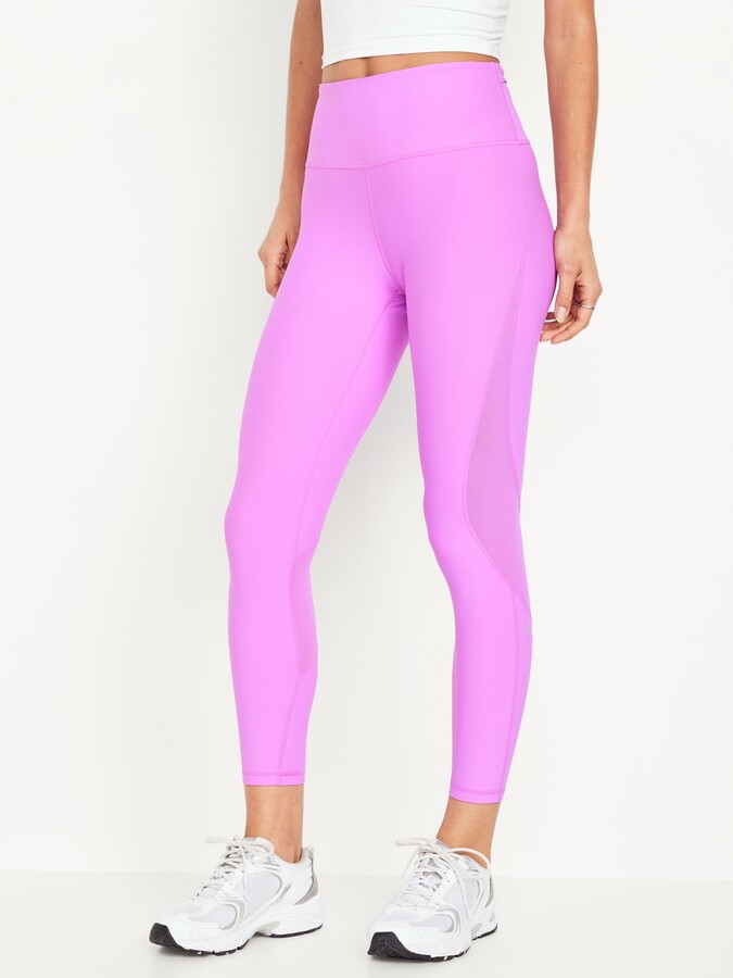 Extra High-Waisted PowerSoft Ribbed Super Flare Leggings