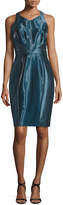 Thumbnail for your product : Theia Sleeveless Liquid-Glass Cocktail Dress, Arctic Blue