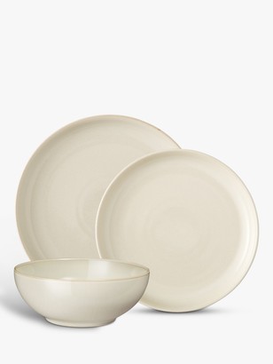 Denby Linen Glaze Coupe Dinnerware Set