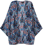Thumbnail for your product : Choies Vintage National Pattern Kimono Coat