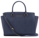 Thumbnail for your product : MICHAEL Michael Kors Selma Leather Tote