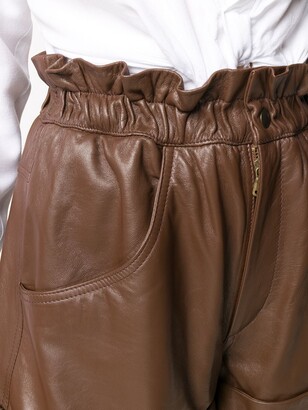 Forte Dei Marmi Couture Paperbag Flared Shorts