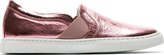 Thumbnail for your product : Lanvin Rose Calfskin Metallic Slip-On Shoes