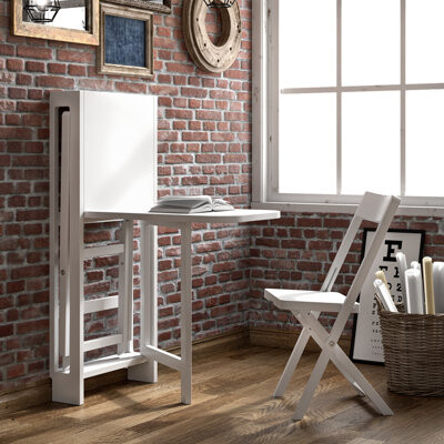 Brayden Studio Escalera 3 Piece Dining Set