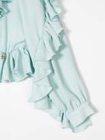Thumbnail for your product : Elisabetta Franchi La Mia Bambina ruffled blouse