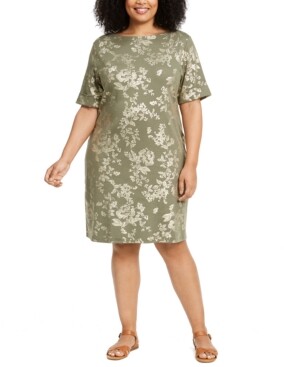karen scott plus size dresses